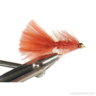 Wild Water Bead Head Crimson Wooly Bugger, Size 10, Qty. 6